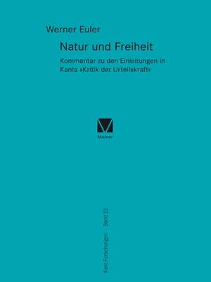 cover image of Natur und Freiheit